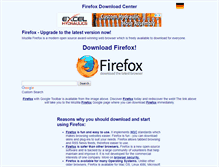 Tablet Screenshot of firefox-now.co.uk